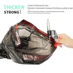 Drawstring Trash Bag Factory - 13 Gallon PE Kitchen Garbage Bag