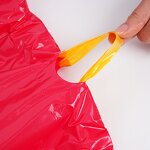 Biohazard Waste Bag Factory - 55 Gallon PE Drawstring Clinical Bag