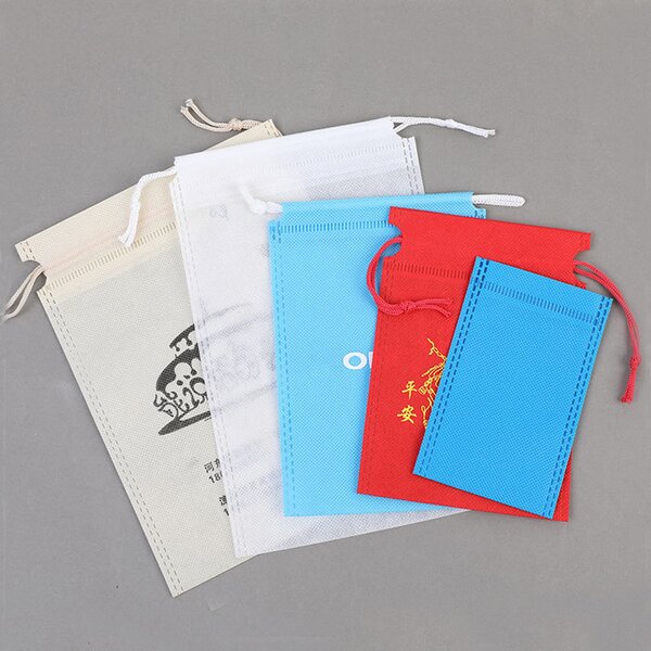 Non Woven Bag Factory - Customized Logo Drawstring Closure Bag
