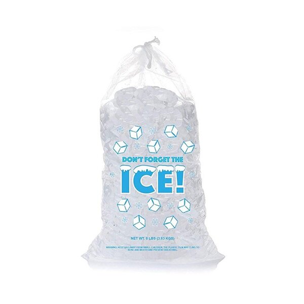 Plastic Flat Bag Factory - Custom 100% Recycled LDPE Ice Cube Bag