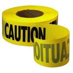 Warning Tape Factory - Pe Yellow Custom Caution Barrier Tape
