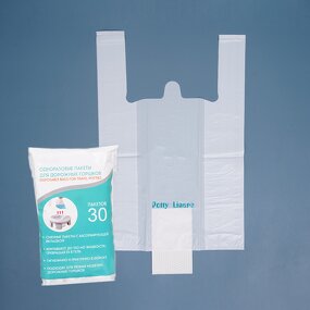 Potty Liner Bag Manufacturer - Disposable PE Seat Bags with Handle