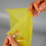 Biohazard Waste Bag Manufacturer - Self Seal Adhesive Clinical Bag