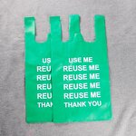 Nonwoven T-Shirt Bag Manufacturer - Medium Size Eco-Friendly Carry Bag