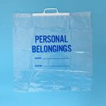 Patient Bag Manufacturer - Factory Price Bottom Gusset Rigid Handle Bag