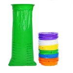 Emesis Bag Factory - Disposable Plastic with Rigid Ring Bag