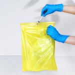 Medical Biohazard Bag Factory - Self-Sealing Yellow PE Transport Bag