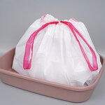 Cat Pan Litter Liner Factory - Custom Disposable Plastic Refill Bag