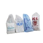 Ice Packaging Bag Manufacturer - Heavy Duty PE Flat Top Disposable Bag