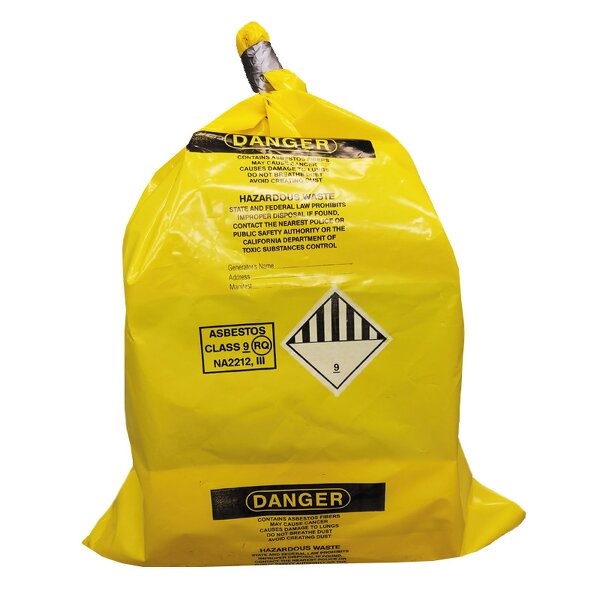 Asbestos Disposal Bag Factory - Custom Heavy Duty Clear LDPE Bag
