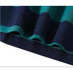 T-Shirt Factory - New Summer 100% Cotton Sporty Stripe Printed