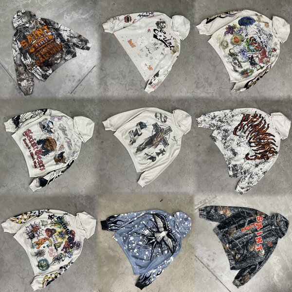 Hoodie Factory - 2026 High Quality Saint Michael Vintage Graphic