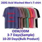 T-Shirt Factory - Hot Sale Custom Acid Washed Graphic Printing