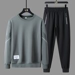 Tracksuit Factory - Men's Training Leisure Long-sleeved Hoodie Set