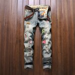 Jeans Factory - High Quality Italy Dragon Tiger Embroidery Plus Size