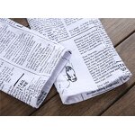 Jeans Factory - Low Price Stock Full Logo Print White Denim Boy