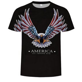 T-Shirt Factory - Men's Casual Print Hip Hop Style Custom Logo