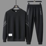 Tracksuit Factory - Men's Training Leisure Long-sleeved Hoodie Set