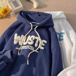 Sweatshirt Factory - Double-layer Hooded Jacket Plus Velvet Thickened