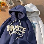 Sweatshirt Factory - Double-layer Hooded Jacket Plus Velvet Thickened