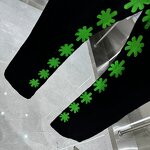 Jeans Factory - Wholesale High Quality Black Y2K LOSTSHDWS Trousers