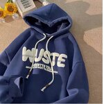Sweatshirt Factory - Double-layer Hooded Jacket Plus Velvet Thickened