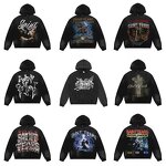 Hoodie Factory - Saint Michael Acid Wash 400 Gsm Heavy Cotton