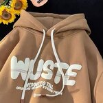 Sweatshirt Factory - Double-layer Hooded Jacket Plus Velvet Thickened