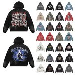Hoodie Factory - Saint Michael Acid Wash 400 Gsm Heavy Cotton