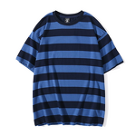 T-Shirt Factory - New Summer 100% Cotton Sporty Stripe Printed