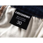 Jeans Factory - Luxury Brand LOSTSHDWS Baggy Stretch Ripped