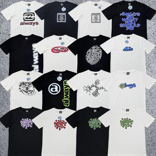 T-Shirt Factory - Wholesale Summer Drop Shoulder ADWYSD Printing