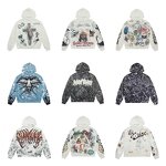 Hoodie Factory - Saint Michael Acid Wash 400 Gsm Heavy Cotton