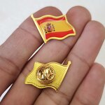 Metal Badge Factory - Custom 2.1cm with Country Flags Advertising