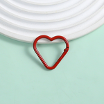 Pendant Factory - Alloy Open Ring with Big Love Spring for Buckle