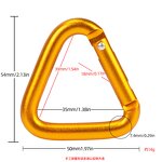 Carabiner Factory - Wholesale Large Triangle Climbing Webbing Lanyard