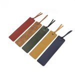 Bookmark Factory - Custom Logo PU Leather Tassels Promotional Gift