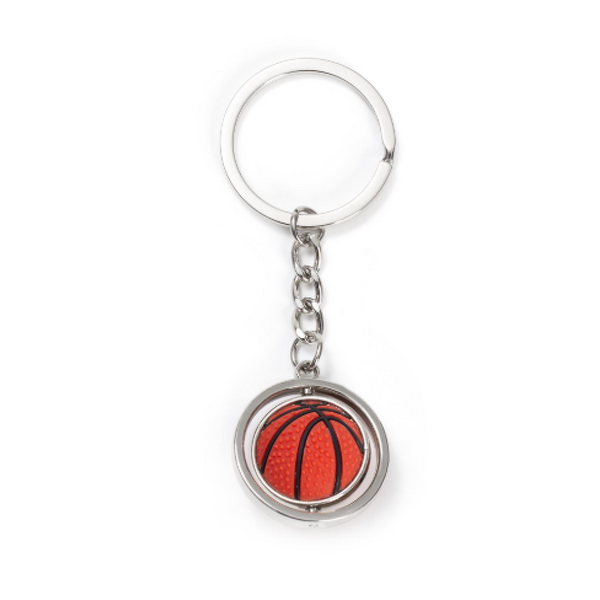 Keychain Factory - Creative Rotatable Zinc Alloy UV Printed Soccer