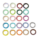 Clasp Factory - UV Electroplated Colorful Round Spring AB Color