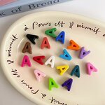 Beads Factory - Acrylic Alphabet 3d Letter Beads DIY Jewelry Making