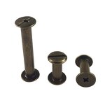 Chicago Screws Factory - Antique Bronze Binding Posts Metal Studs