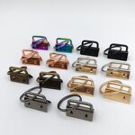 Key Fob Hardware Factory - 25mm Wristlet Clamp Split Ring DIY