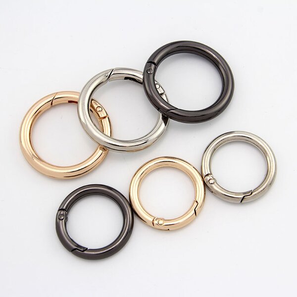 Carabiner Factory - Premium Zinc Alloy Spring O Rings Snap Hook