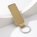 Keychain Factory - Custom Logo PU Leather UV Printed Car Key Tag