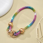 Lanyard Factory - Glitter Rhinestone Rope Charm Mobile Anti-Lost