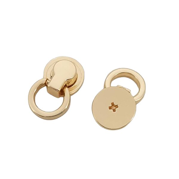 Rivet Stud Factory - Screw Back with O Ring Rotatable Head Leather