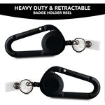 Badge Reel Factory - Classic Style ABS Retractable Carabiner Holder