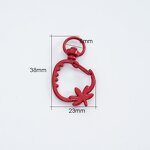 Keychain Factory - DIY Metal Cute Strawberry Spray Paint Lobster