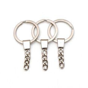 Keychain Factory - Hot Sell Zinc Alloy Vintage Square Block Link