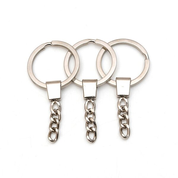 Keychain Factory - Hot Sell Zinc Alloy Vintage Square Block Link